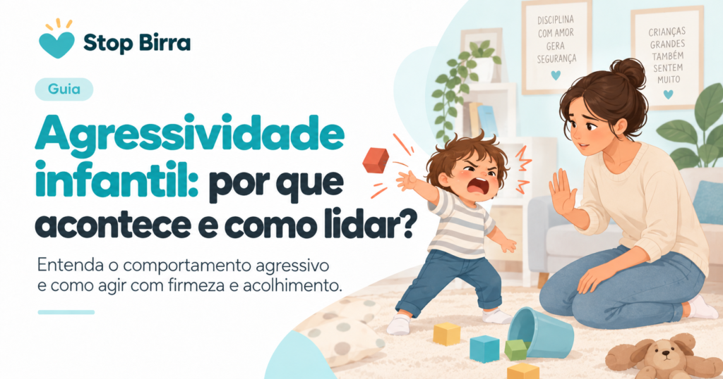 Agressividade Infantil: Por que acontece e como lidar