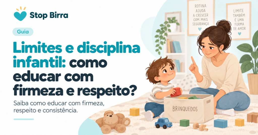 Limites e Disciplina: como educar com firmeza e respeito?